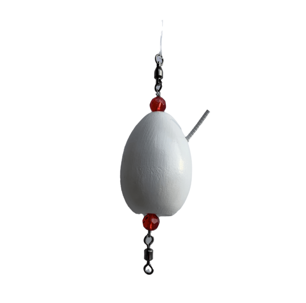 Small White Rocket Egg 2 Casting Egg
