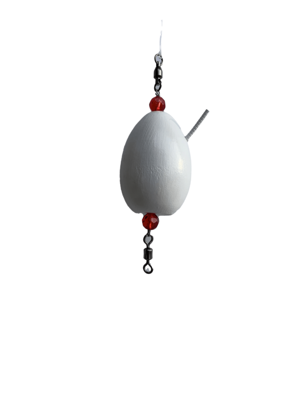 Small White Rocket Egg Casting Egg
